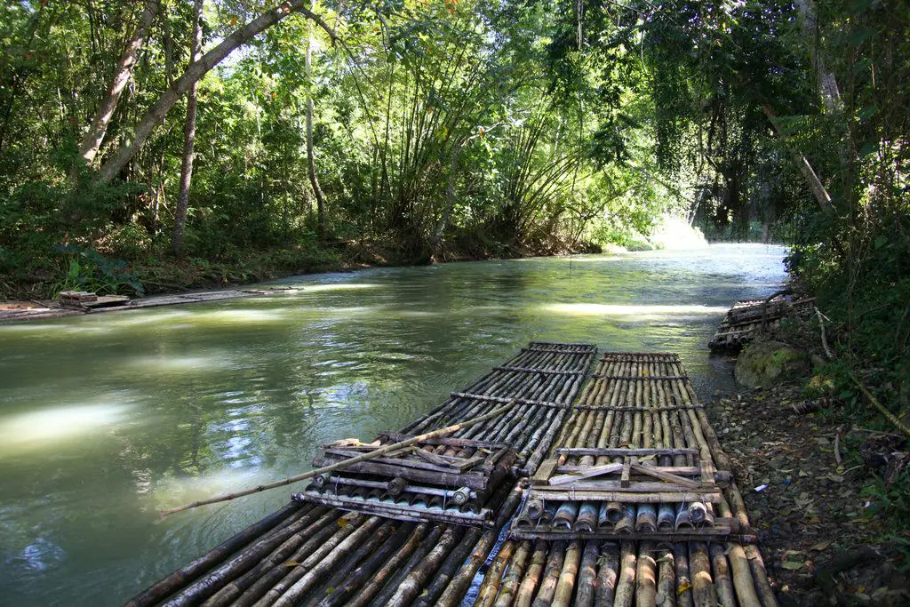 bamboo rafting au float house river kwai