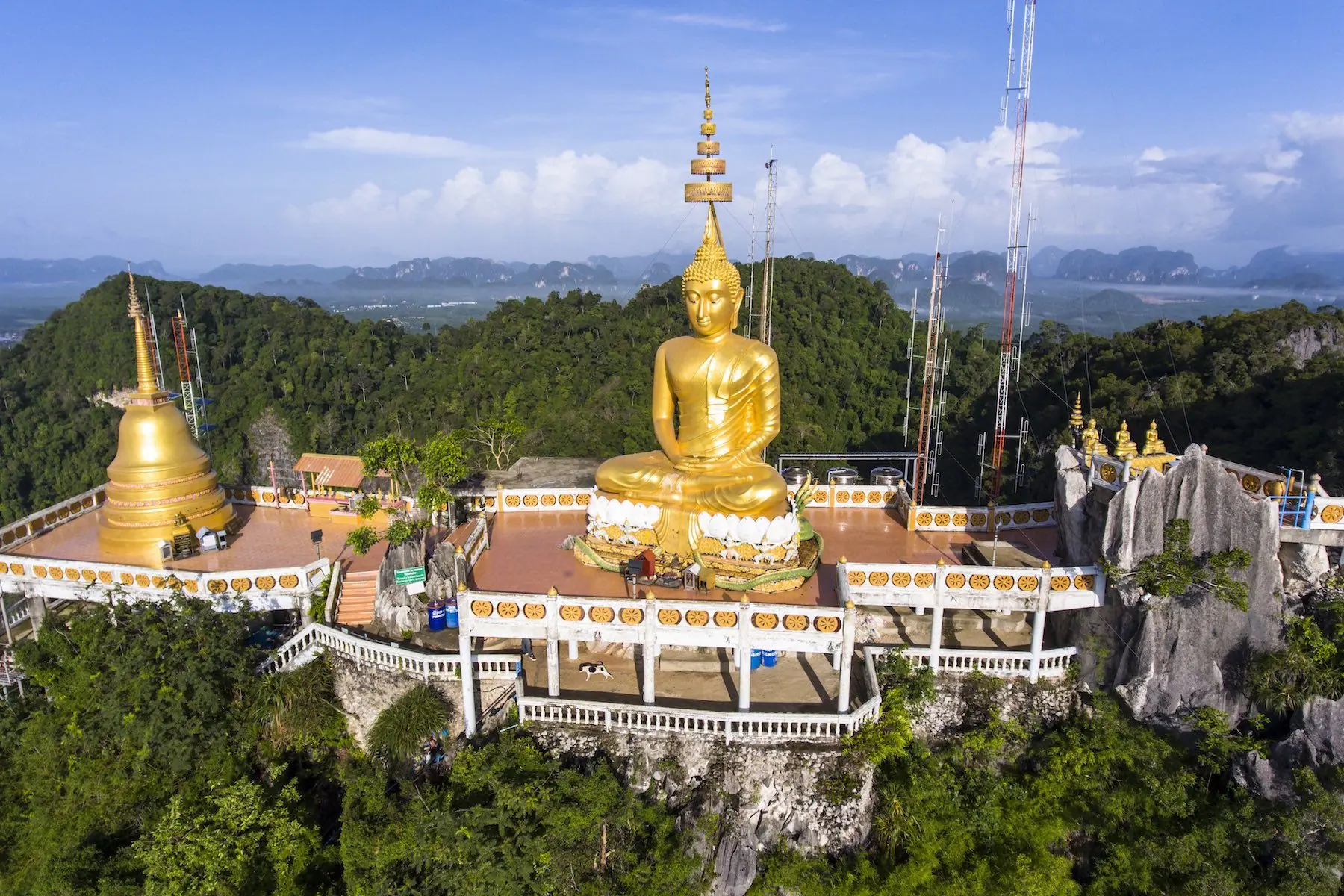 banner krabi noi tiger temple area