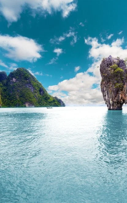 beach banner phang nga james bond