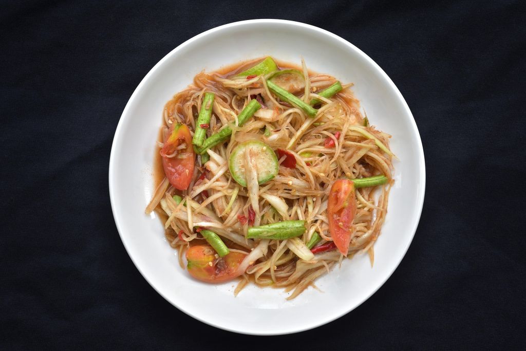 green papaya salad