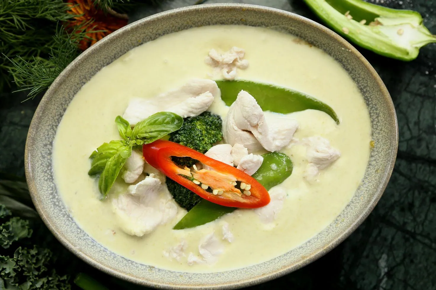 huahom green curry