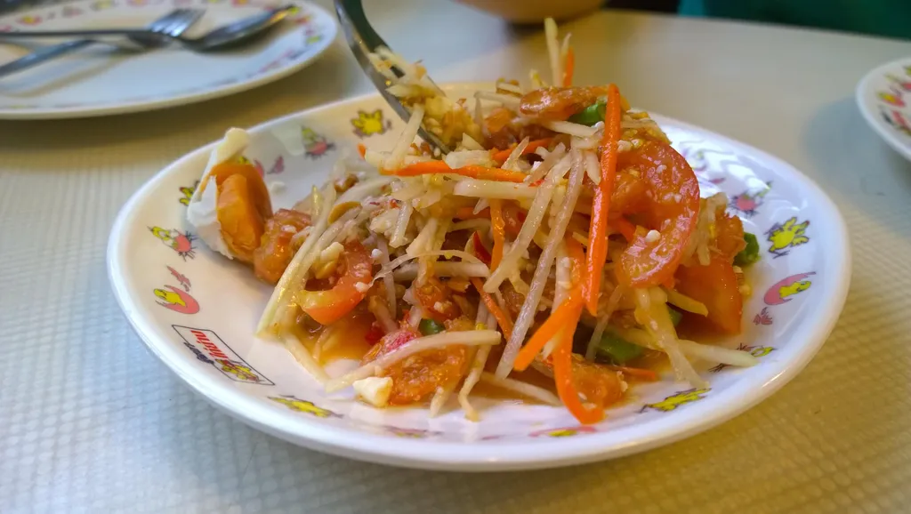 stromflash green papaya salad