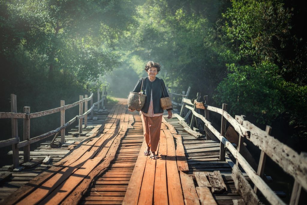 Buffle dans la campagne thaïlandaise - Les lieux secrets que les touristes ne voient jamais en Thaïlande