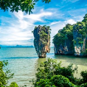 Découverte de la baie de Phang Nga, île James Bond et Koh Panyee (groupe)